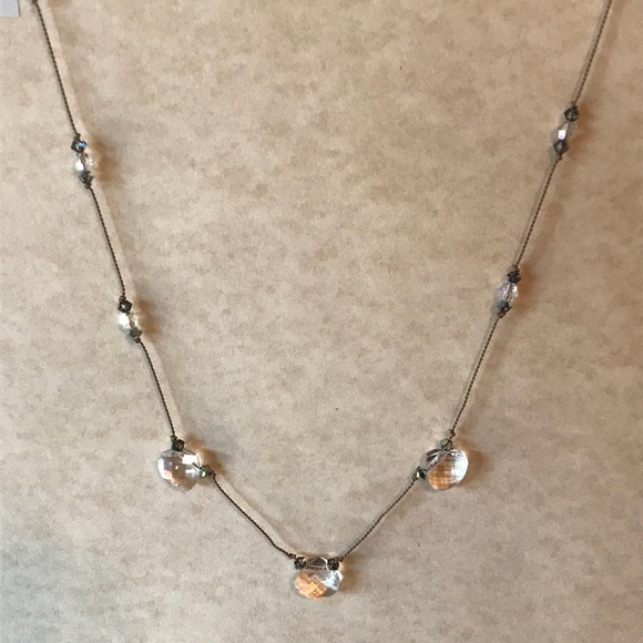 Hand Crafted Jewelry - Silk thread knotted necklace
